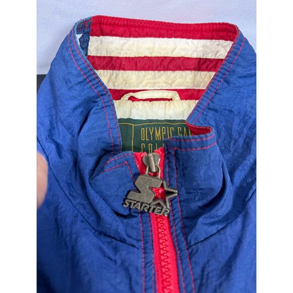 Vintage Starter USA 1996 Atlanta Olympic Games Windbreaker Jacket Size L - Picture 4 of 9
